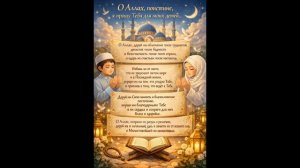 Дуа за детей 🤲 Защита, счастье и благополучие по воле Аллаха ❤️ Счастье в этой жизни и Ахира