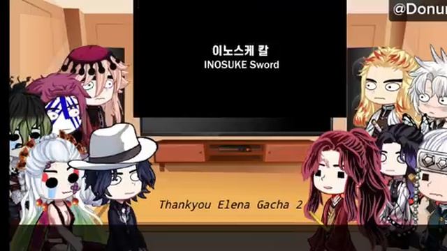 • Uppermoons & Hashiras Muzan + Yorichii React Funny Animations, Kny, 9, 11, •, Read Desc, •
