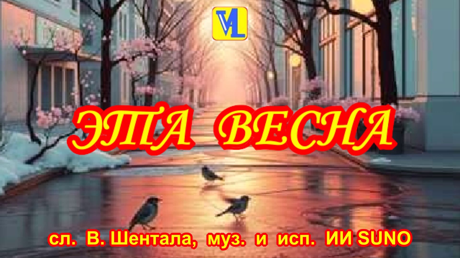 Эта весна,  сл.  В. Шентала,  муз.  и  исп.  ИИ SUNO