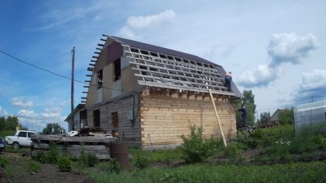 Дом от фундамента до конька. №15