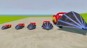 МАШИНКИ ТАЧКИ МОЛНИЯ МАКВИН И ПАРОВОЗИК ТОМАС БОЛЬШОЙ И МАЛЕНЬКИЙ ПАРАШЮТ 🏎️🚂⚡