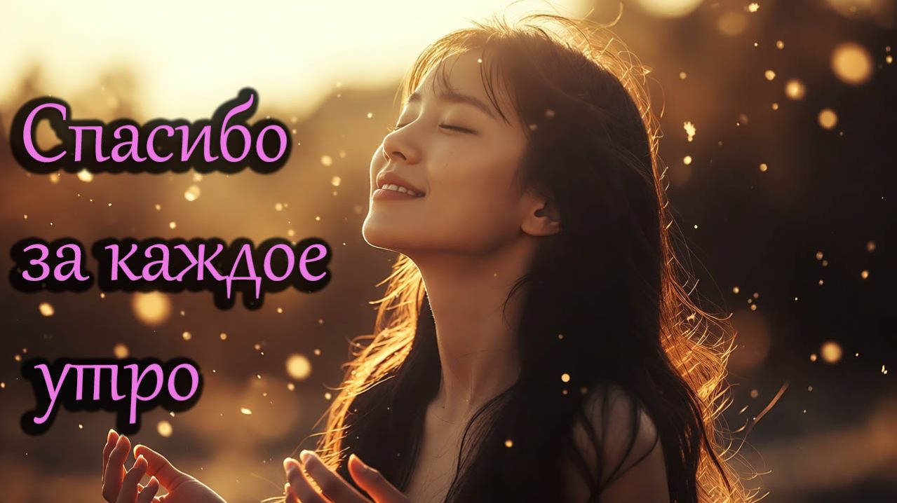 Каждое утро — это новый шанс начать всё заново. Новый день, новое дыхание, новая возможность