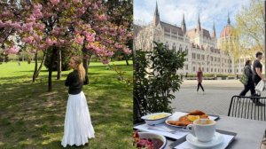 Диана- слегка грустный, но красивый пасхальный день остров Маргит и видовое кафе🏰