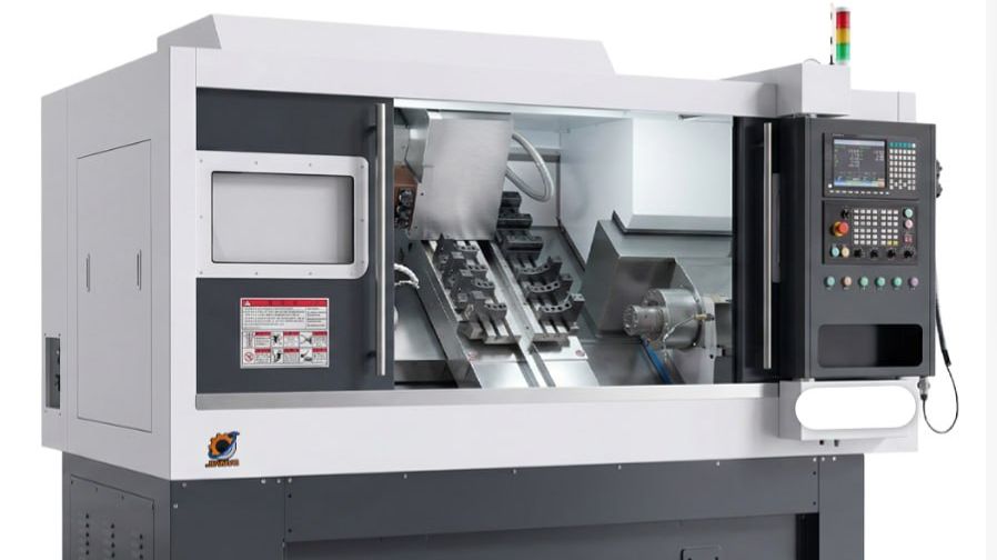 Двухшпиндельный токарный автомат LC-S46X+ с осью Y (часть 1)