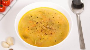 Рассольник с пшеном