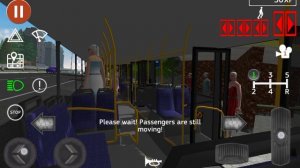 Еду на передачах в Public Transport Simulator