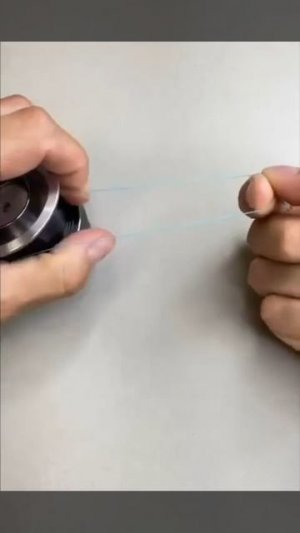 Привязываем плетёнку к катушке. Правильно. Лайфхак.