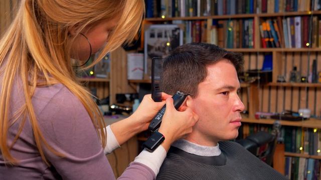 Барбереретта из Сочи делает классную стрижку для парня!