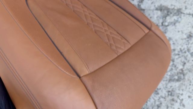 Задний комфорт BMW 7 G12 (цвет Cognac)