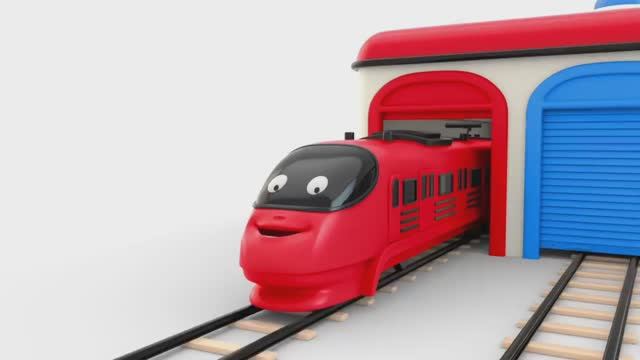 УЧИМ ЦВЕТА. РАЗВИВАЮЩЕЕ ВИДЕО ДЛЯ САМЫХ МАЛЕНЬКИХ. ПАРОВОЗИКИ