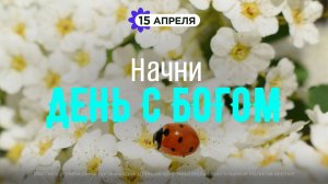 Начни день с Богом (15.04.2026) - Церковь «Благая весть онлайн»