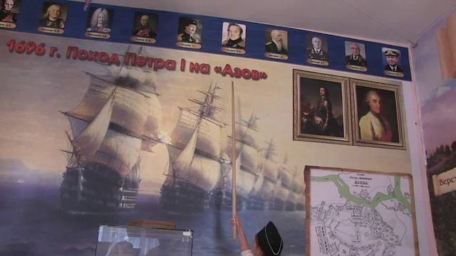 Реклама морского народного музея имени Наума Сенявина в с. Конь-Колодезь