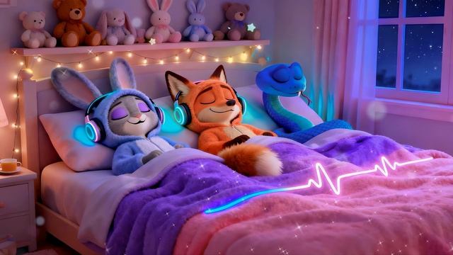 Колыбельная вместе с Джуди, Ником и Гэри из «Зверополис 2» 🌟