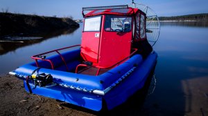 Малыш на 200-сильном моторе! Аэролодка Бриз-520 К24