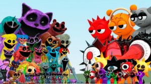 НОВЫЙ POPPY PLAYTIME ГЛАВА  ПРОТИВ ВСЕЙ СЕМЬИ СПРУНКИ ИНКРОЕДИБОКС (Garry's Mod)