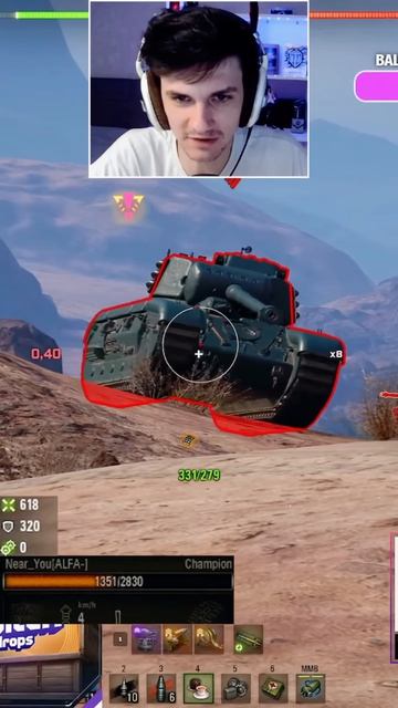 НИР СГОРЕЛ ПОСЛЕ ОТКРУТКИ #shorts #c1ymba #клумба #wot #миртанков