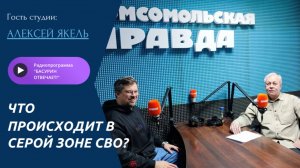 Что происходит в серой зоне СВО? | Алексей Якель, филолог, доцент| Радиоэфир "Басурин отвечает!"