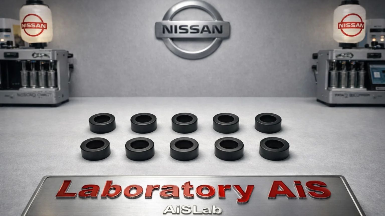 Прокладки инжекторов, 10шт, AiS-G019, NISSAN 16636-V5000,.mp4