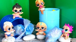 ПОТЕРЯЛИСЬ МАЛЫШИ😭👀😢 Куклы ЛОЛ сюрприз ДЕТСКИЙ САДИК мультики ДАРИНЕЛКА