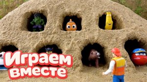Игрушки из мультика ТАЧКИ 5! ИГРАЕМ В ПОЛНУЮ КОЛЕКЦИЮ ИЗ МУЛЬТФИЛЬМА !