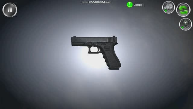 Разборка оружия: Глок-17 неполная разборка и сборка, испытание.