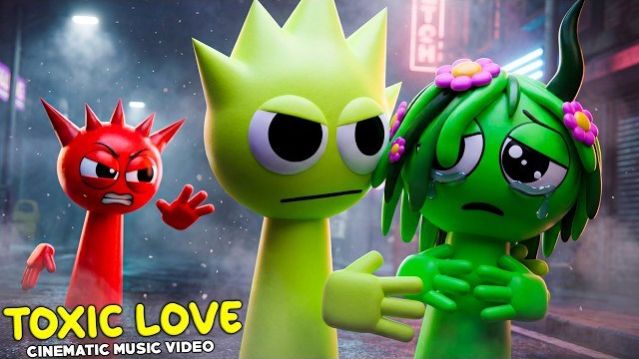 СПРУНКИ: ТОКСИЧНАЯ ЛЮБОВЬ /НОВЫЙ МУЗЫКАЛЬНЫЙ РОЛИК /АНИМАЦИЯ Incredibox Sprunki