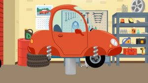 Котенок Котэ и Волшебный гараж 🚚КУЗНЕЧИК - Мультик для детей малышей про машинки