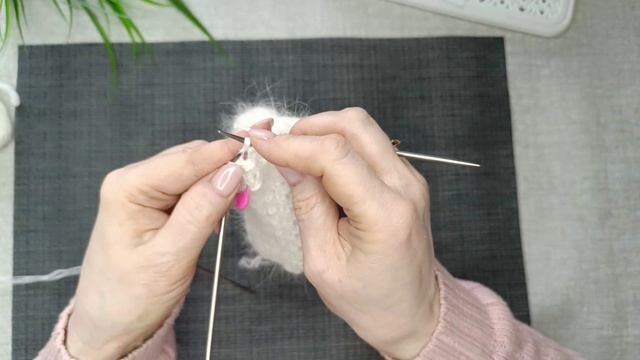 Вязание мыска -пинетки Нежность