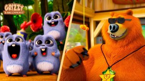 ☀️ Летний спецвыпуск! Гриззи и лемминги 🏖️ | Ещё безумнее, чем раньше 🎢