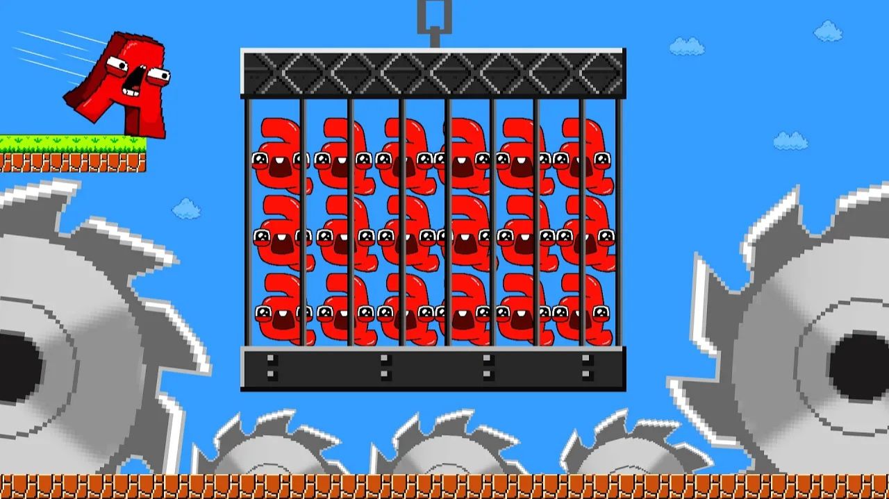 Alphabet Спасение Малышей! Грустная История Mario 👶