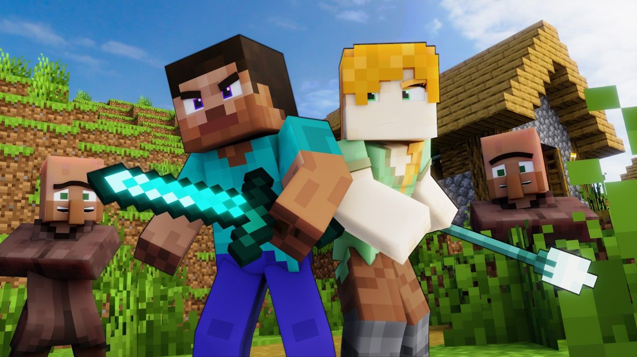 Стив и Алекс СПАСАЮТ МИР - Майнкрафт Мультики