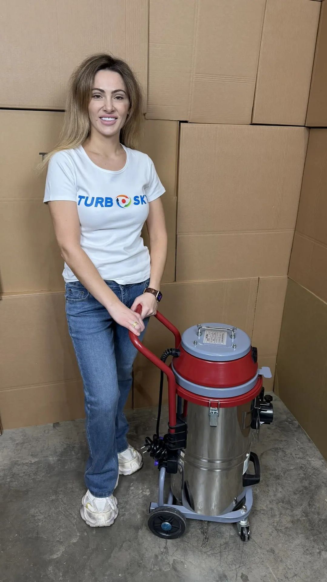 Пылесос промышленный TURBOSKY IV-21