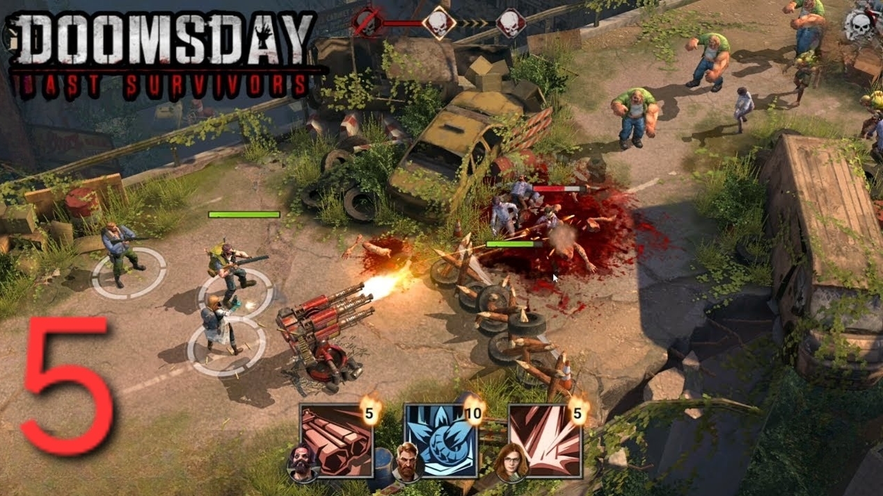 Doomsday Last Survivors. Первое поражение. Прохождение и геймплей #5