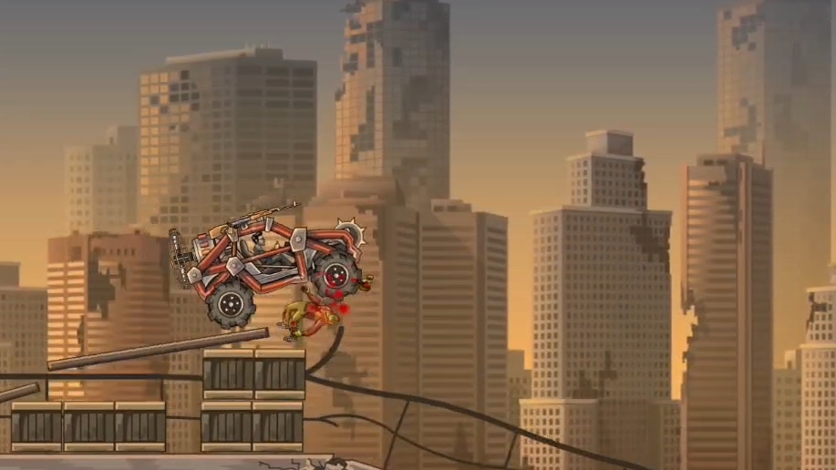 1 уровень Earn To Die 2