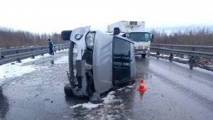 Молодой водитель устроил массовую аварию в районе Нефтеюганска