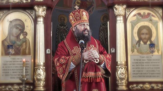 15.04.26 Слово епископа Гавриила в храме преподобного Серафима Саровского г. Набережные Челны