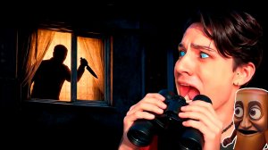 НИКОГДА НЕ ПОДГЛЯДЫВАЙ ЗА СОСЕДЯМИ В БИНОКЛЬ В 3:00 НОЧИ 😱