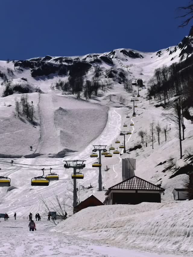 Роза Хутор подъемник Стрела