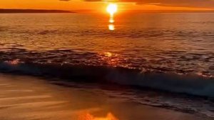💖💞Волны,закат,музыка💖💞