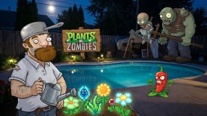 Зомби против растений! Plants Vs Zombies Star Sign PvZ Растения против Зомби Битва прохождение игры