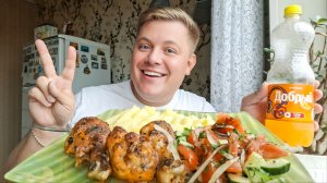 МУКБАНГ😋 ТЕМА: БЕЛОРУССКАЯ ДЕТОНЕНАВИСТНИЦА 😲 И КУРОЧКА С ПЮРЕ