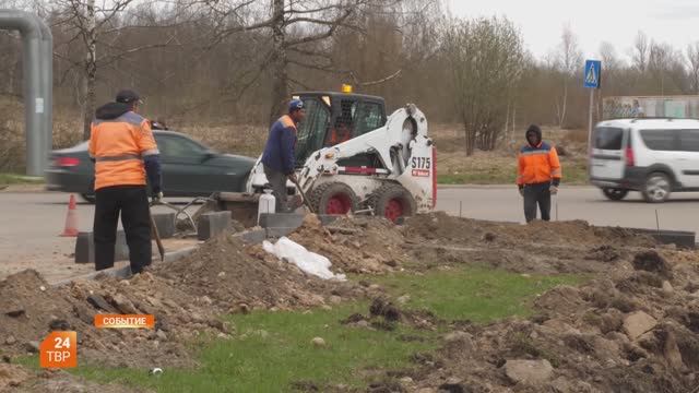 В Краснозаводске приступили к ремонту дорог