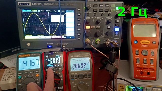 True RMS APPA 505 и No True RMS мультиметры