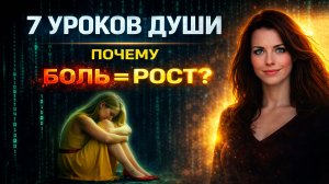 Выход из матрицы начинается с понимания урока. Разбор 7 уроков души.