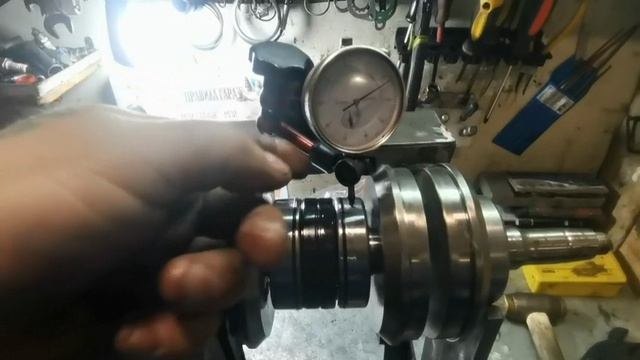 Как снять венец маховика. Ремонт коленвала снегохода буран.