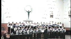 Сводный хор Кызылского училища искусств им. А. Б. Чыргал-оола. Красноярск 2003 год