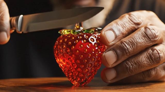 нарезаем фрукты