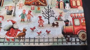 6. Скоро завершение. 15.04.26г. Две вышитых работы, на чём отдыхаю.