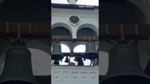 Звонарь Давид, Пасхальный колокольный звон "Христос воскресе", Сретенский монастырь, Москва