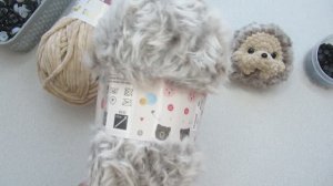 МК "Ежик" из меховой пряжи. Вариант 2